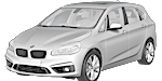 BMW F45 B3951 Fault Code